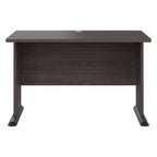 Bureau informatique 48W, Gris tempête / Blanc / Gris platine, Pour une personne