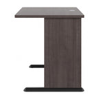 Bureau informatique 48W, Gris tempête / Blanc / Gris platine, Pour une personne