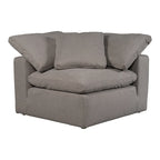 Fauteuil d'angle modulaire – Perle / Ardoise / Sable / Bleu / Sauge, 1 place