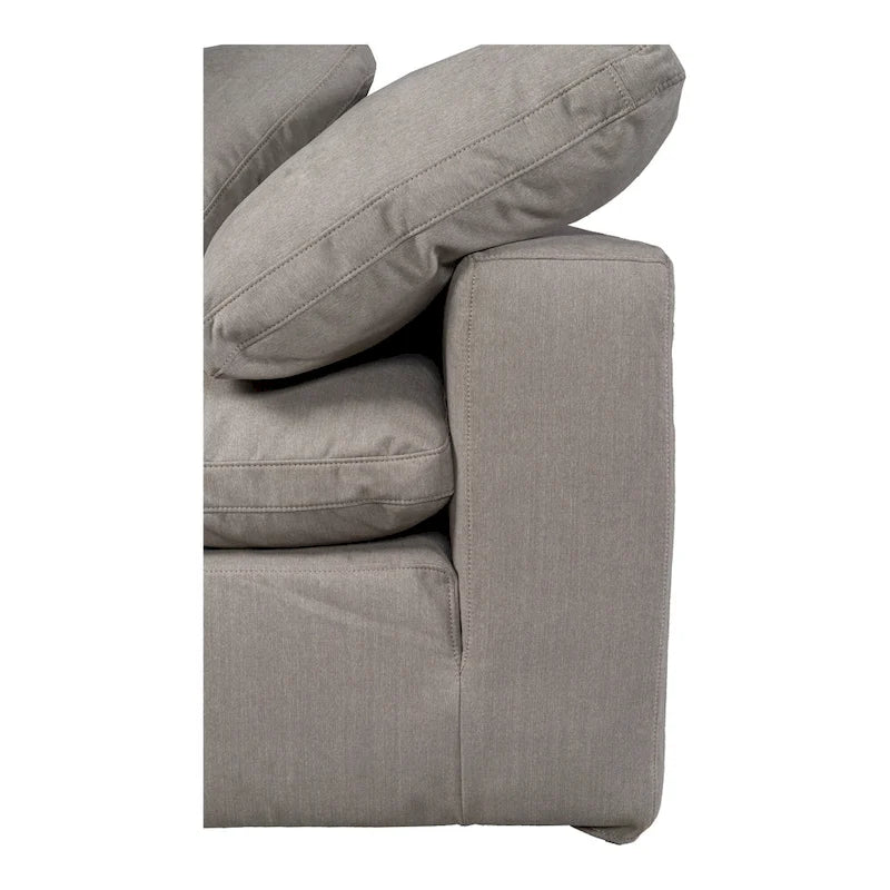 Fauteuil d'angle modulaire – Perle / Ardoise / Sable / Bleu / Sauge, 1 place