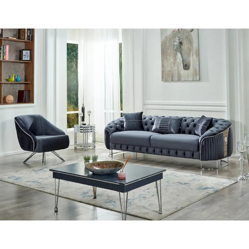 Causeuse moderne et confortable 2 places Lucca