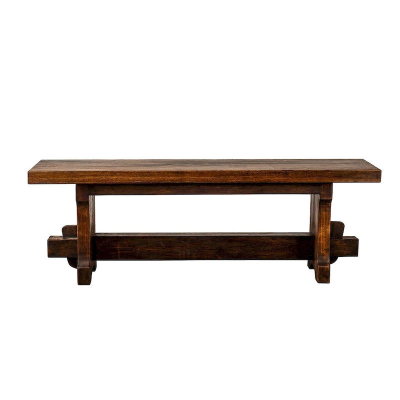 Banc Rustique en Bois Naturel et Recyclé – 54" (2 Personnes) ou 72" (3 Personnes)