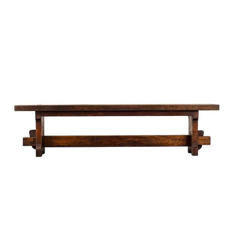 Banc Rustique en Bois Naturel et Recyclé – 54" (2 Personnes) ou 72" (3 Personnes)