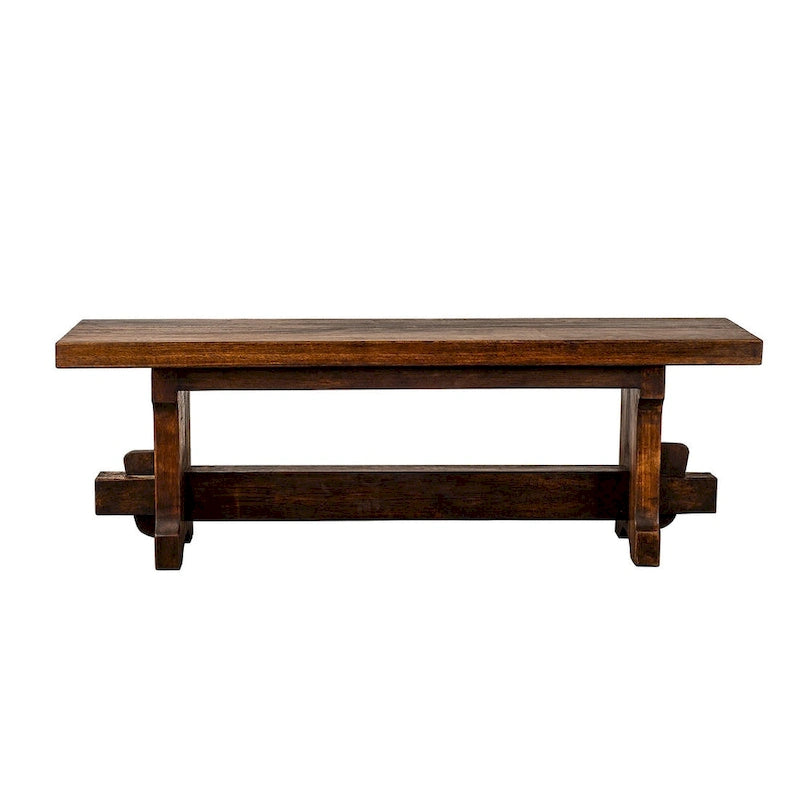 Banc Rustique en Bois Naturel et Recyclé – 54" (2 Personnes) ou 72" (3 Personnes)