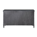 Blanc Antique / Gris Antique / Espresso – Commode double traditionnelle à 6 tiroirs, 60 po L