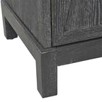 Armoire miroir 4 portes marron/gris – Foyer de 2 personnes