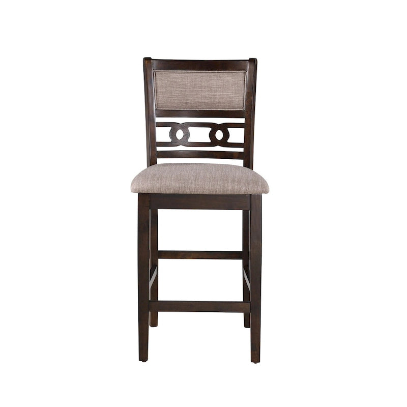 Ensemble de salle à manger 5 pièces en bois marron pour 4 personnes