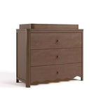 Commode Storkcraft Casablanca à 3 tiroirs avec plateau à langer amovible